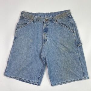 Vintage Lee Dungarees Carpenters Shorts Size 34